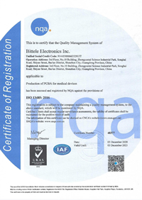 ISO13485 - 2016 (Shenzhen, China)